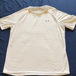 Under Armour Men's White Short Sleeve Tee
